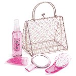 Sugar Plum Bath Set in Wire Purse -33035