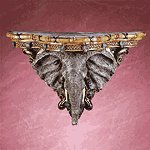 Elephant Head Wall Shelf -33678