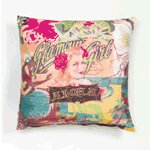 Sublimated Art Pillow - Glamour Girl -36777