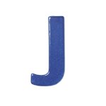 Glitter Initial J -36834