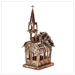Metal Musical Church Sculpture -9596