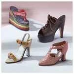 Alabastrite Set Of 4 Lady's Shoes -29672