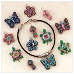 Fimo Black Cord Bracelet -29242