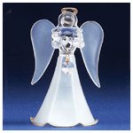 Glass Angel With June Birthstone -30820