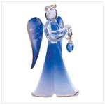 Glass Angel With September Birthstone -30823