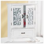 Wood Shabby Elegance Cabinet -31515