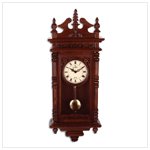 Wood Pendulum Wall Clock -31674