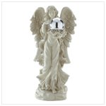 Garden Angel with Gazing Ball -32226