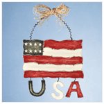American Flag Wall Plaque -32384