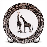 Patchwork Giraffe Plate -32416