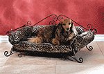 Pet Bed With Leopard Pad -35269