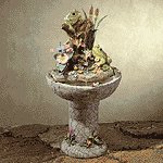 Colorful Frog Fountain -34678
