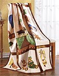 Country Home Fleece Blanket -35665