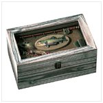 Wood Fishing Shadowbox -33176