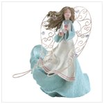 Spring Angel with Metal Wings -33796