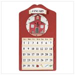 Schoolhouse Calendar and Clock -35318