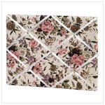 Floral Fabric Memo Board -34872