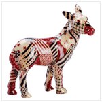 American Country Patchwork Donkey -34859