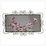 Victorian Rose Wall Mirror -34219
