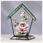 Victorian Rose House Votive Holder -34222