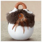 Rabbit Fur Vase -34232