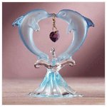 February Birthstone Dolphins -34331