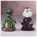 Merlin and Dragon Bobbleheads -34367