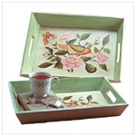 Birds and Flowers Nesting Trays -34370