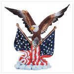 Eagle and Flags Night Light -34095