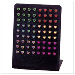 3-Dozen Heart Stud Earrings -34532