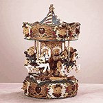 Musical "Retro" Merry-Go-Round -27288