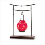 Hanging Red Candleholder -36604