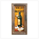 Old Brandy Shadowbox Art -36415