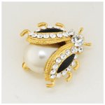 Gold Plated Bumblebee Pin -36900