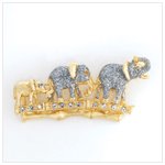 Lucky Elephant Family Pin -36905