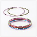 Color Metal Bangles -36909
