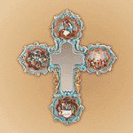 Life of Jesus Mirror Cross -35297