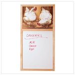 Hen-themed writing board -35063