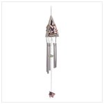 Eagle and Flag Triangle-Shaped Wind Chime -33878