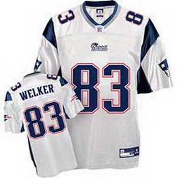 Wes Welker #83 White New England Patriots Youth Jersey