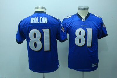 Anquan Boldin #81 Purple Baltimore Ravensn Youth Jersey