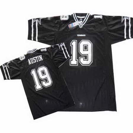 Miles Austin #19 Black Dallas Cowboys Youth Jersey