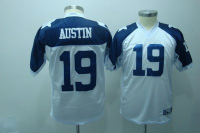 Miles Austin #19 Thanksgiving Day White Dallas Cowboys Youth Jersey