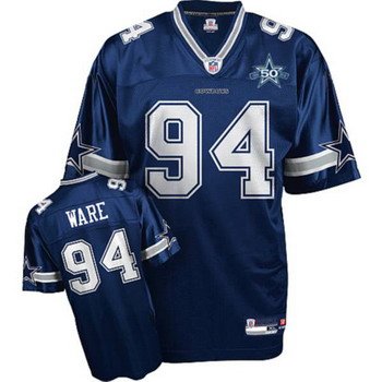 DeMarcus Ware #94 Blue Dallas Cowboys Youth Jersey