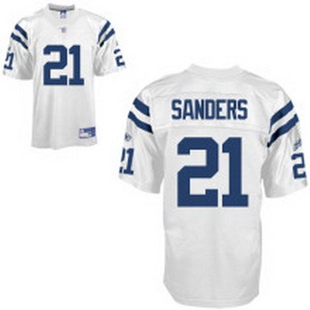 Bob Sanders #21 White Indianapolis Colts Youth Jersey