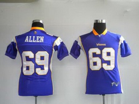 Jared Allen #69 Purple Minnesota Vikings Youth Jersey
