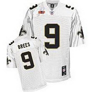 Drew Brees #9 White New Orleans Saints Youth Jersey