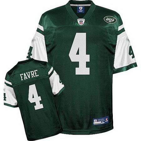 Brett Favre #4 Green New York Jets Youth Jersey