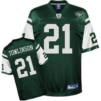 LaDanian Tomlinson #21 Green New York Jets Youth Jersey