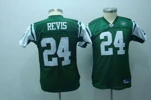 Darrelle Revis #24 Green New York Jets Youth Jersey